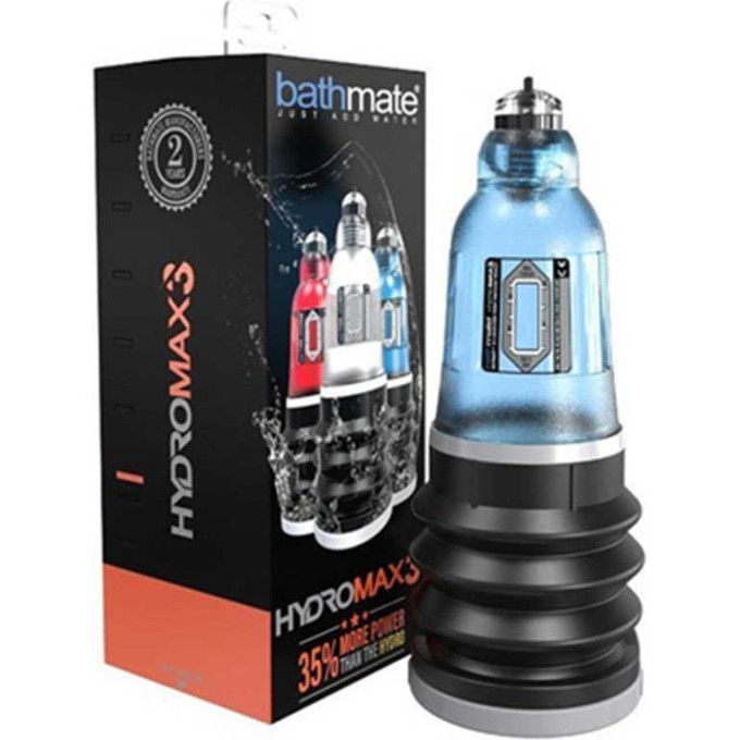 Гидропомпа BATHMATE HydroMax 3, синяя BM-HM3-AB